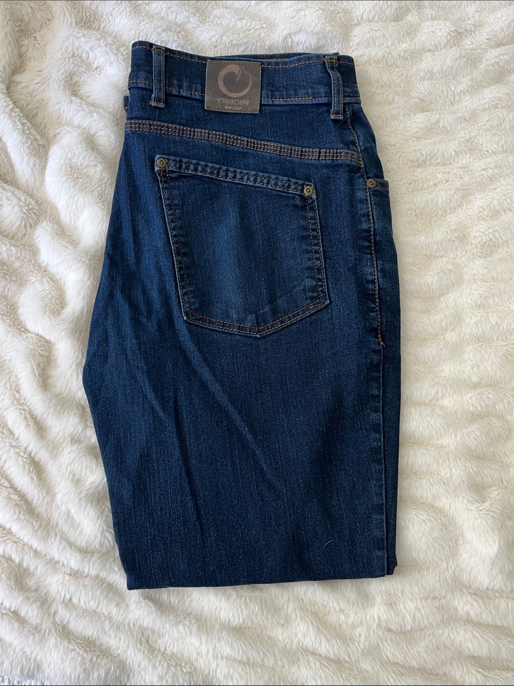 Origin Dark Blue Straight Men's Jeans